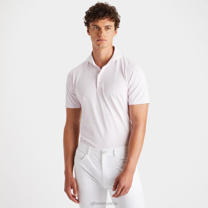 üniseks besleyici şerit modern yakalı teknik pike slim fit polo G/FORE kızarmak Giyim BV0X103