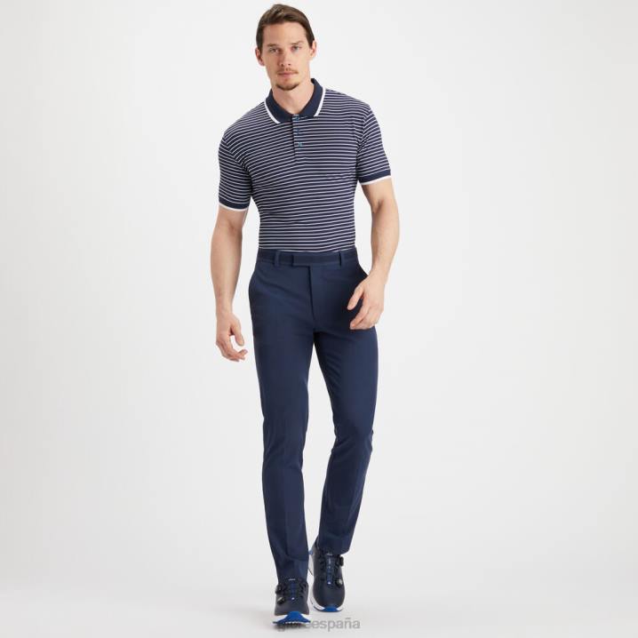 üniseks delikli şerit polo G/FORE alacakaranlık Giyim BV0X31