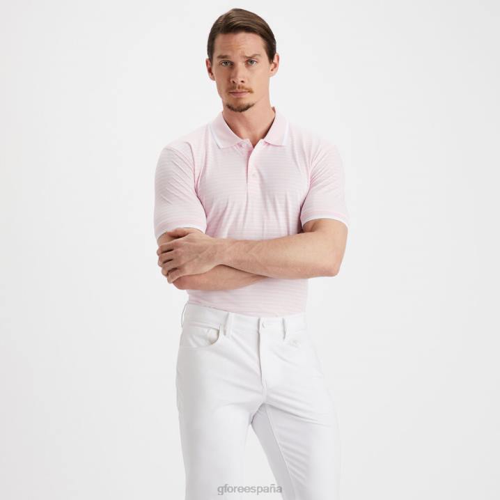 üniseks delikli şerit polo G/FORE kızarmak Giyim BV0X30