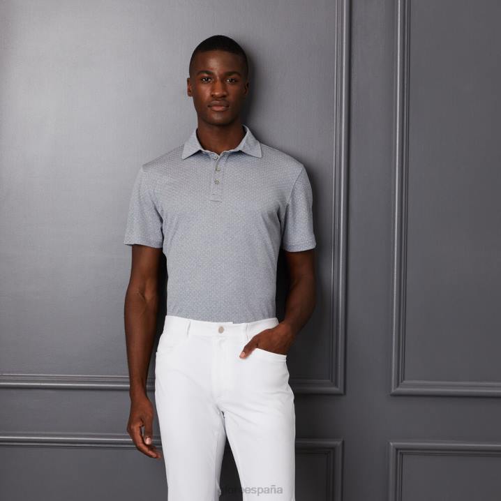 üniseks nokta jakarlı slim fit polo G/FORE funda grisi Giyim BV0X67