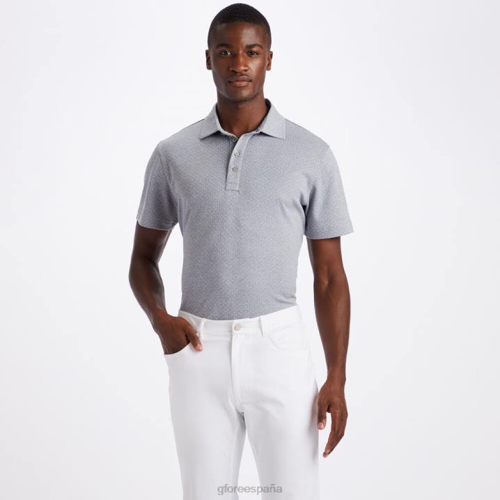 üniseks nokta jakarlı slim fit polo G/FORE funda grisi Giyim BV0X67