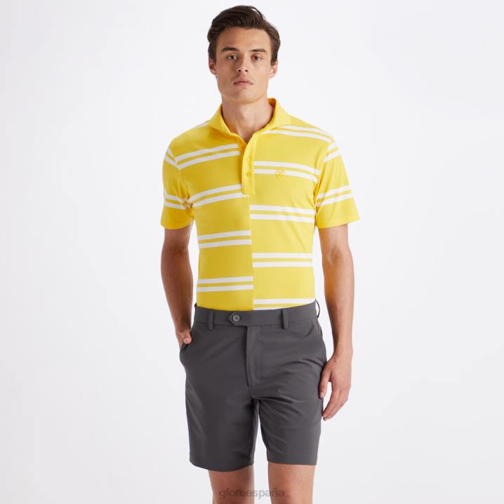 üniseks ofset şerit modern geniş yaka teknik pike slim fit polo G/FORE Siber Giyim BV0X6