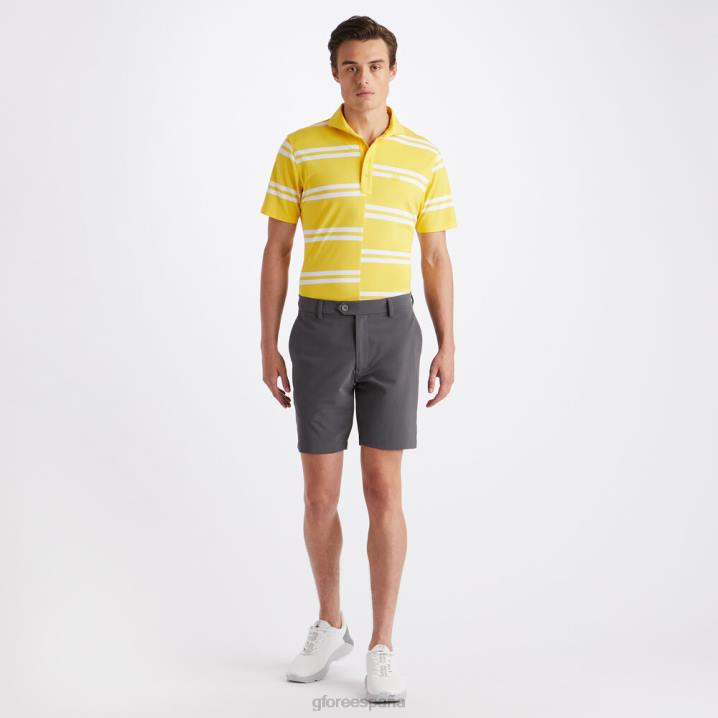 üniseks ofset şerit modern geniş yaka teknik pike slim fit polo G/FORE Siber Giyim BV0X6