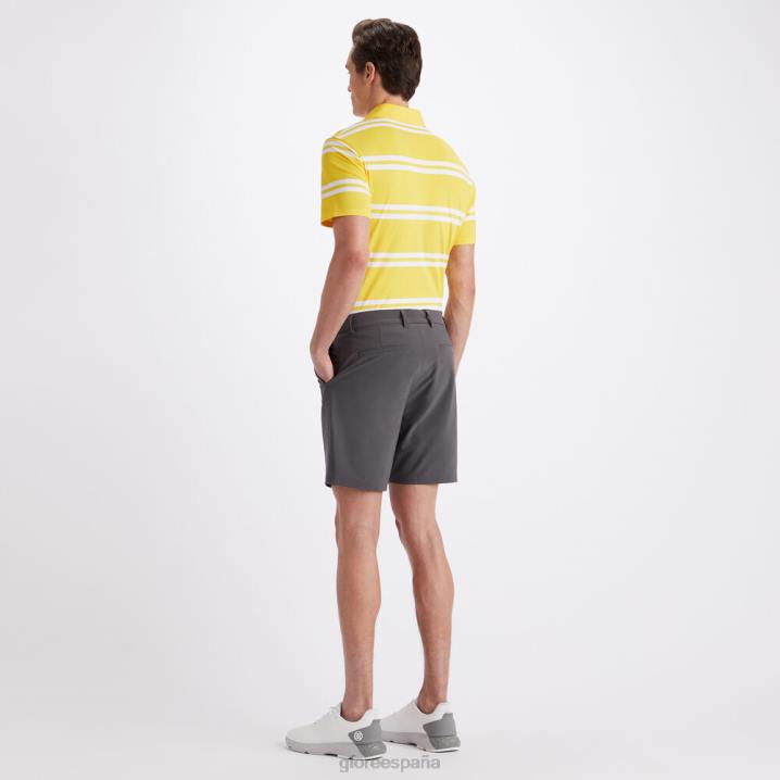 üniseks ofset şerit modern geniş yaka teknik pike slim fit polo G/FORE Siber Giyim BV0X6