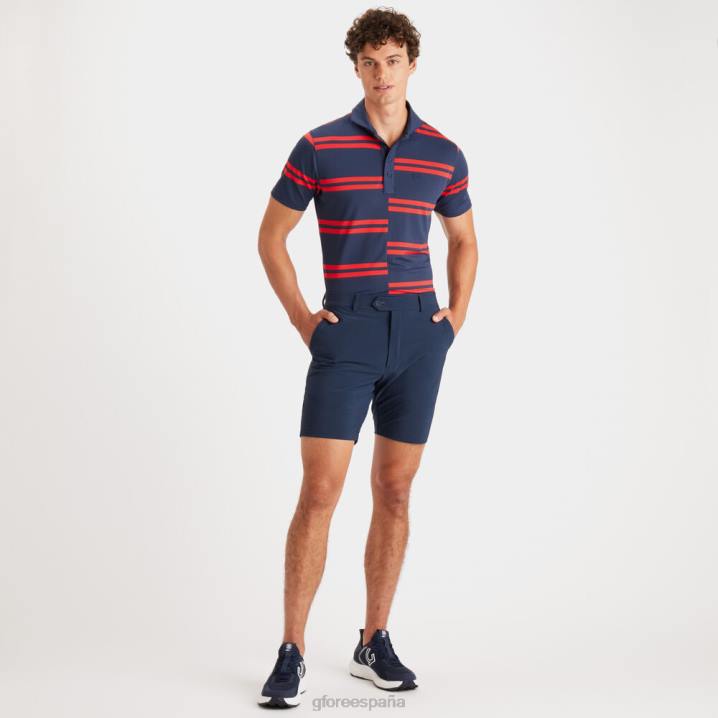 üniseks ofset şerit modern geniş yaka teknik pike slim fit polo G/FORE alacakaranlık Giyim BV0X9