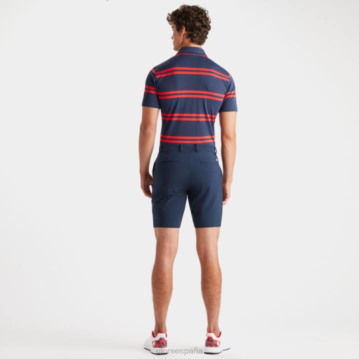 üniseks ofset şerit modern geniş yaka teknik pike slim fit polo G/FORE alacakaranlık Giyim BV0X9