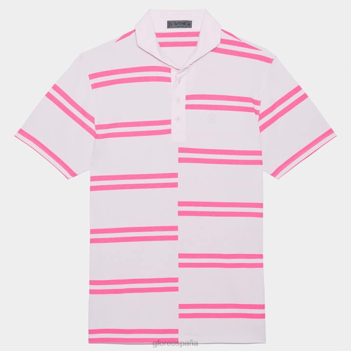 üniseks ofset şerit modern geniş yaka teknik pike slim fit polo G/FORE kızarmak Giyim BV0X5