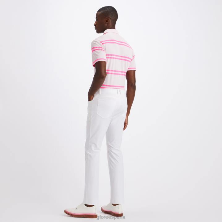 üniseks ofset şerit modern geniş yaka teknik pike slim fit polo G/FORE kızarmak Giyim BV0X5