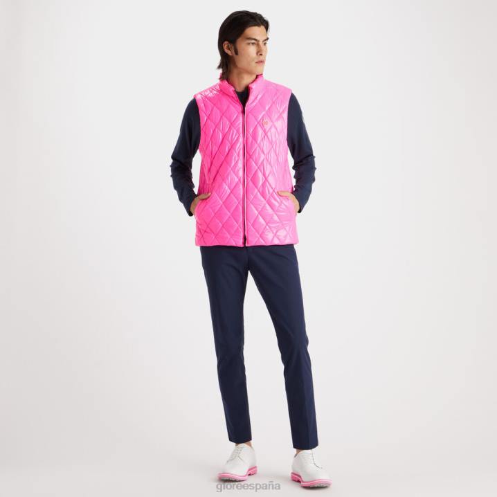 üniseks kapitone kaplamalı naylon yün astarlı slim fit şişme yelek G/FORE nakavt pembe Giyim BV0X27