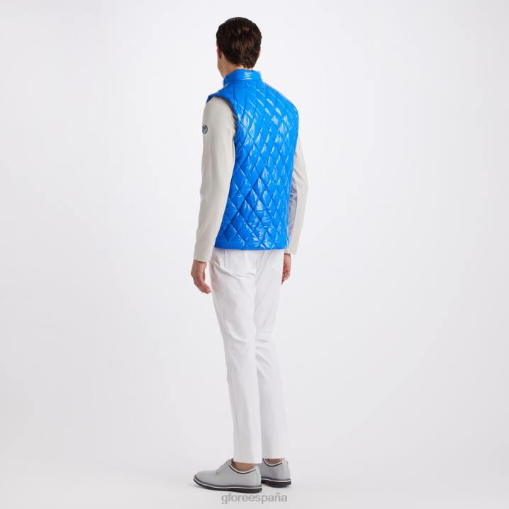 üniseks kapitone kaplamalı naylon yün astarlı slim fit şişme yelek G/FORE yarışçı Giyim BV0X28